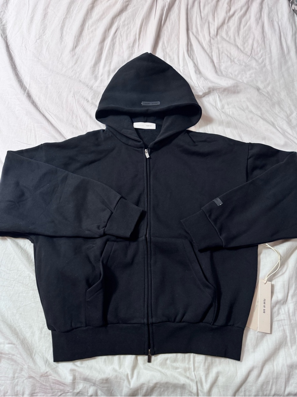 ESSENTIALS Fear of God Classic Fleece Zip Up